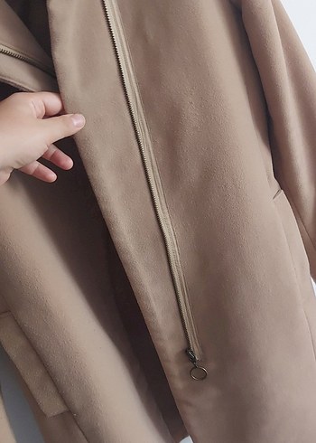 Koton kadın Kahverengi Mont - Görsel 3