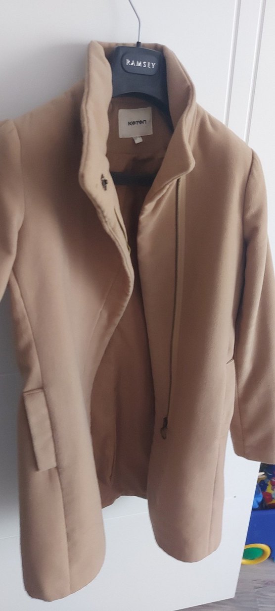 Koton kadın Kahverengi Mont - Görsel 4