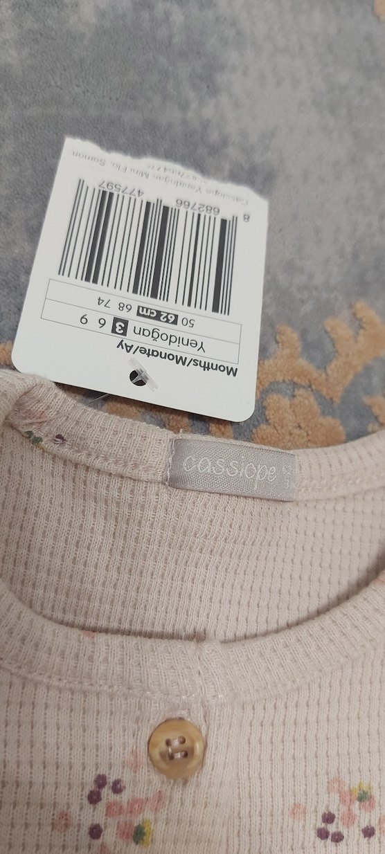 Nakışlı Fırfırlı Beyaz Bebek Tulumu - Görsel 2