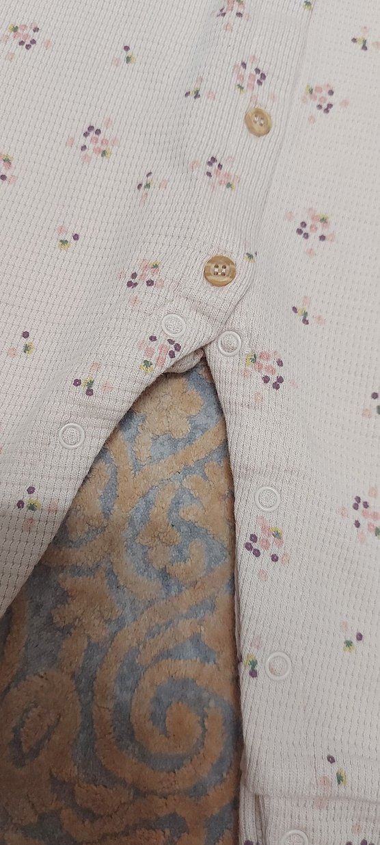 Nakışlı Fırfırlı Beyaz Bebek Tulumu - Görsel 5