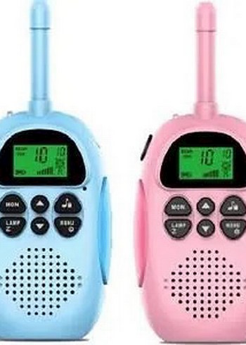 2 Adet Kids walkie Talkie Telsiz SIFIR