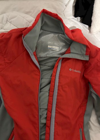 Columbia Kirmizi Gri Outdoor Ceket