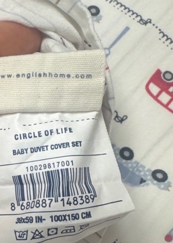 English Home Bebek Nevresim 100*150 - Görsel 5