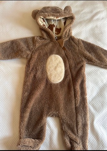 Sıfır Lc Baby Peluş Bebek Tulum 6-9 Ay - Görsel 2
