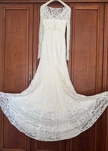 Vakko Dantel Gelinlik Duvak Ve Çanta - Görsel 7