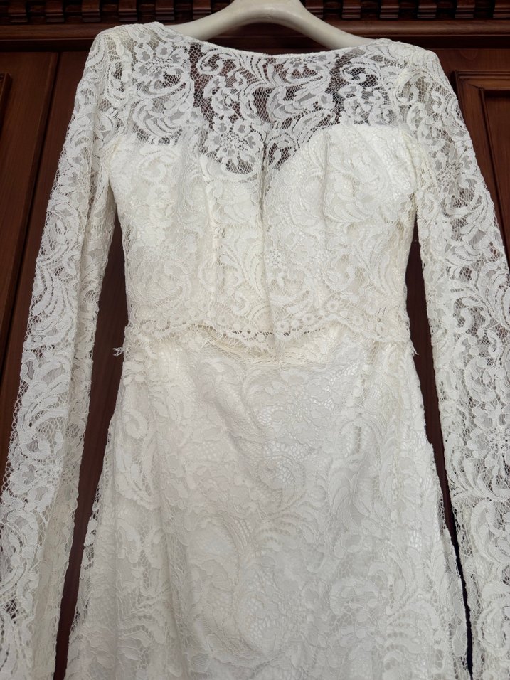 Vakko Dantel Gelinlik Duvak Ve Çanta - Görsel 2