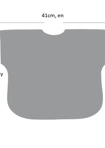 Yorni Sıvı Geçirmez Cırtlı Cepli Önlük - Görsel 5