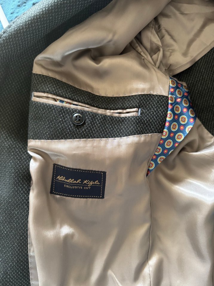 Erkek Kiğılı Exclusive Cut Yün Ceket 54/6 - Görsel 5