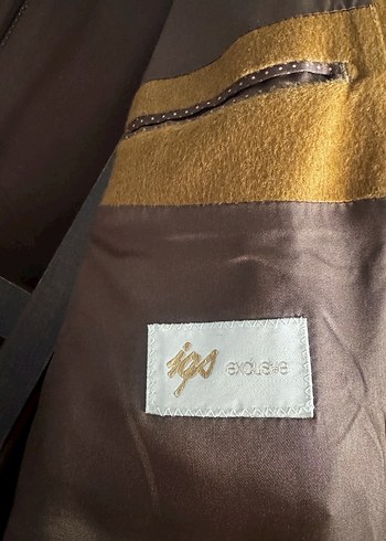 Erkek İGS Camel Yün Kaşmir Ceket 56/6 Drop - Görsel 5