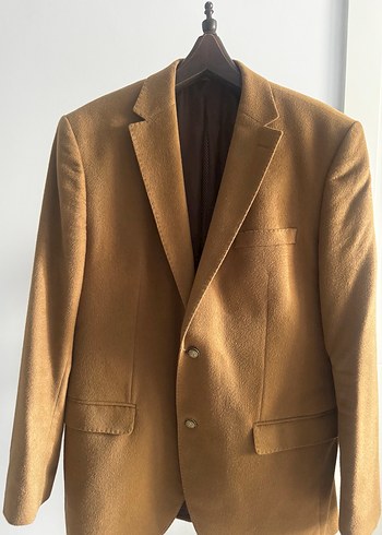 Erkek İGS Camel Yün Kaşmir Ceket 56/6 Drop - Görsel 2