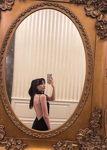 Uzun Zara Siyah Elbise - Görsel 3