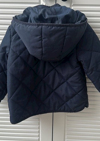 Düğmeli Lacivert Erkek Çocuk Mont - Görsel 2