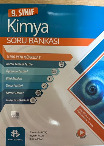 9. Sınıf Kimya Soru Bankası %100 Yeni Müfredat