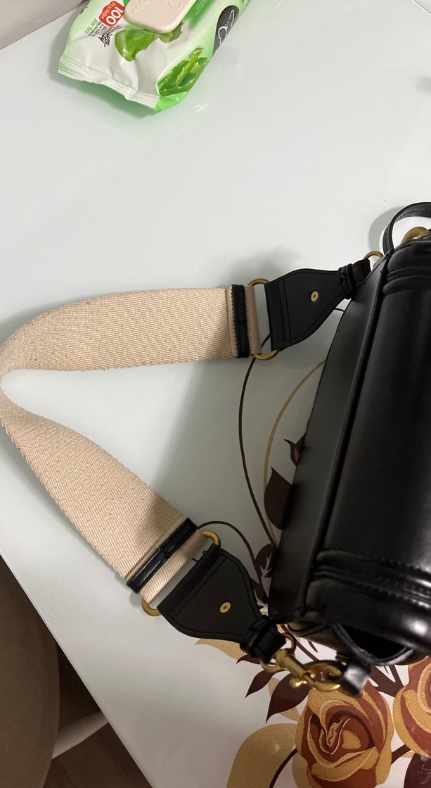 Klasik Siyah Deri Kadın Çanta - Görsel 5