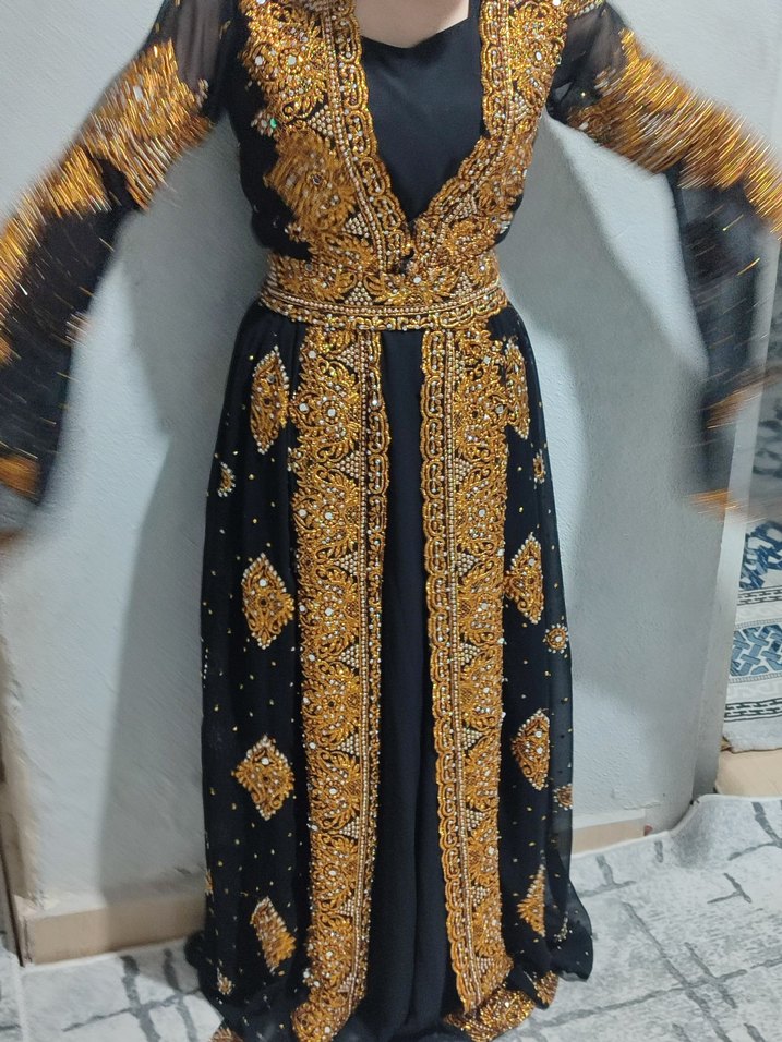 Kadın yöresel elbise kaftan - Görsel 2