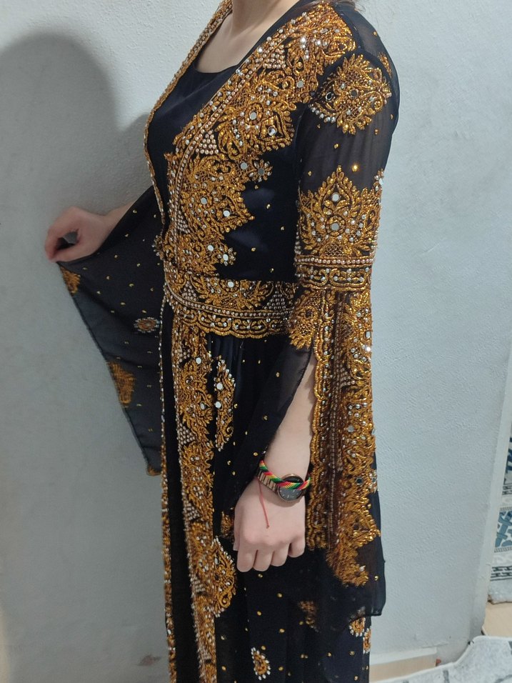 Kadın yöresel elbise kaftan - Görsel 5