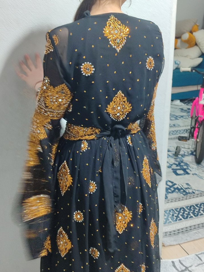 Kadın yöresel elbise kaftan - Görsel 4