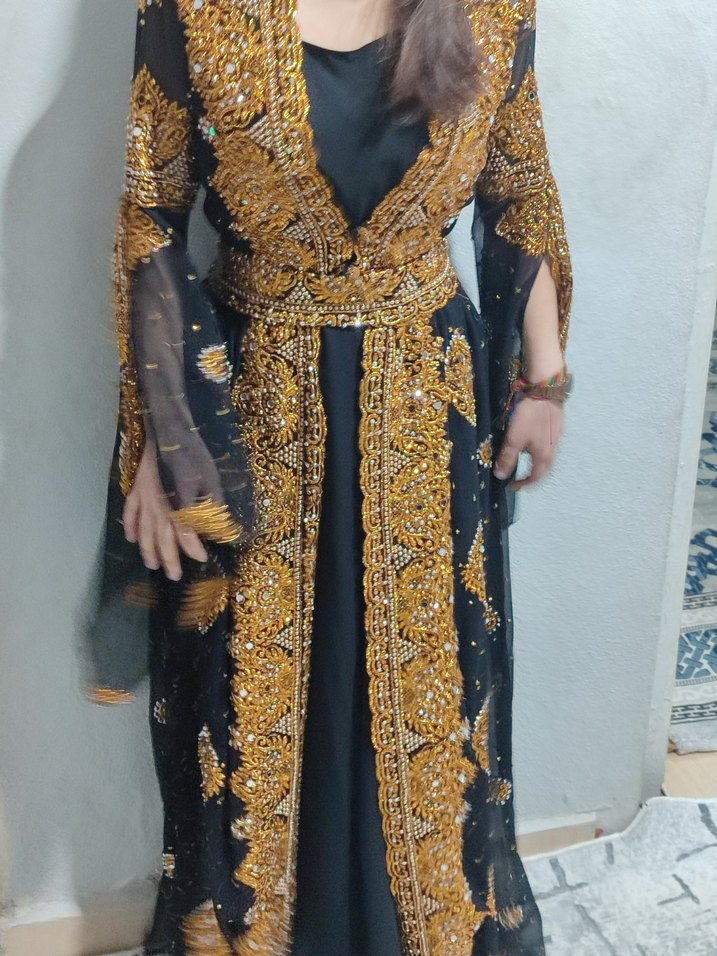 Kadın yöresel elbise kaftan - Görsel 3