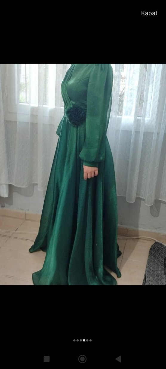 Kadın tesettür abiye - Görsel 2