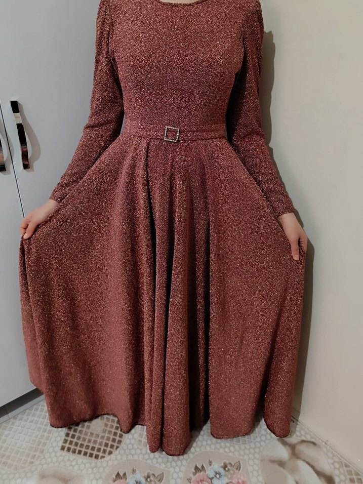 Kadın tesettür abiye - Görsel 2