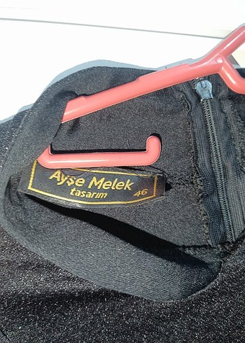 Uzun Siyah  Abiye Elbise - Görsel 4