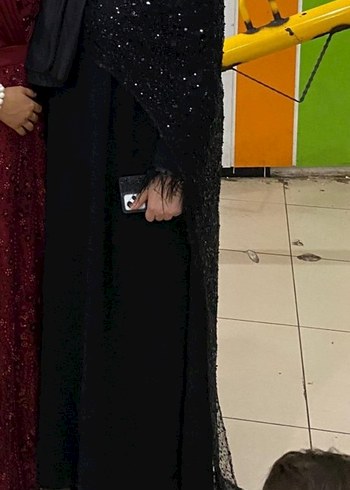 Özel dikim kadın tesettür abiye - Görsel 2