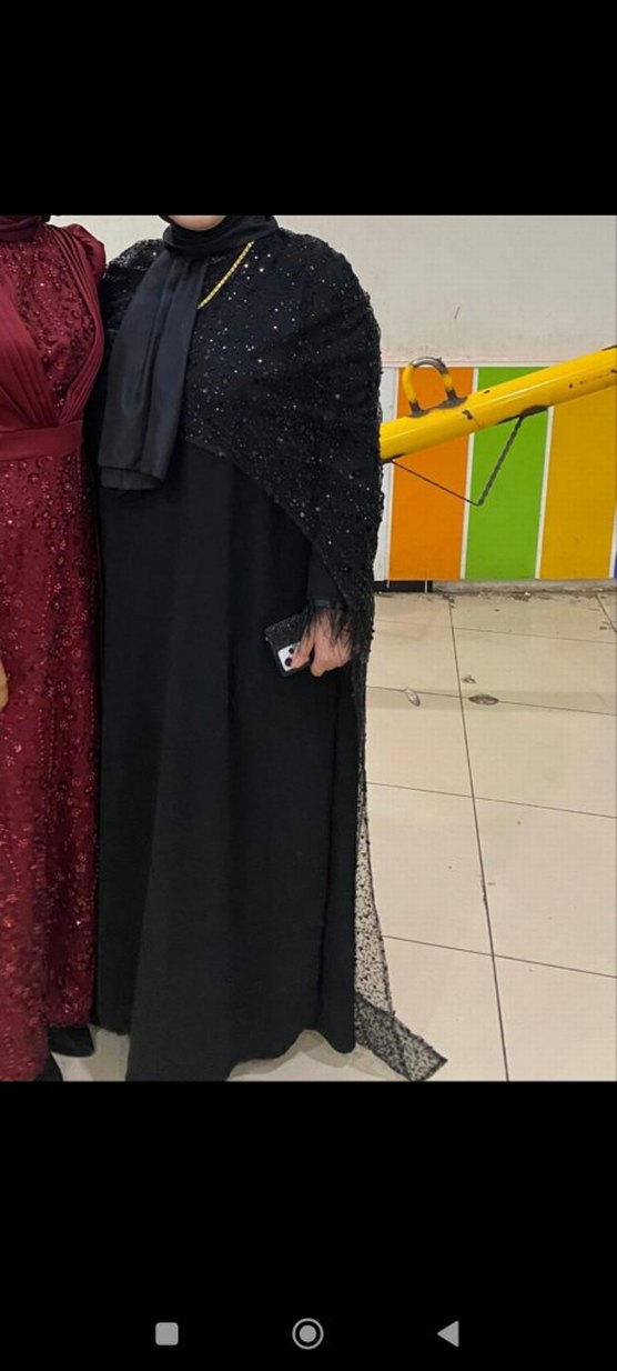 Özel dikim kadın tesettür abiye - Görsel 3