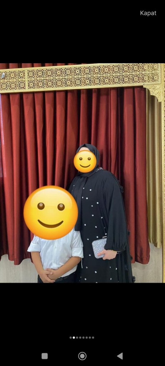 Siyah Taşlı özel dikim abiye - Görsel 2