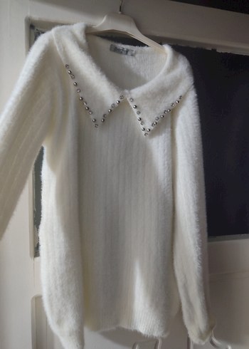 Kadın peluş kazak - Görsel 3