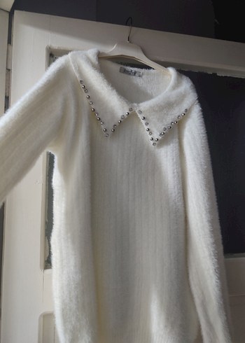 Kadın peluş kazak - Görsel 2