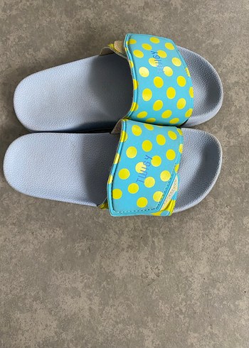 Twit Sarı Puantiyeli Kız Çocuk Terliği - Görsel 2