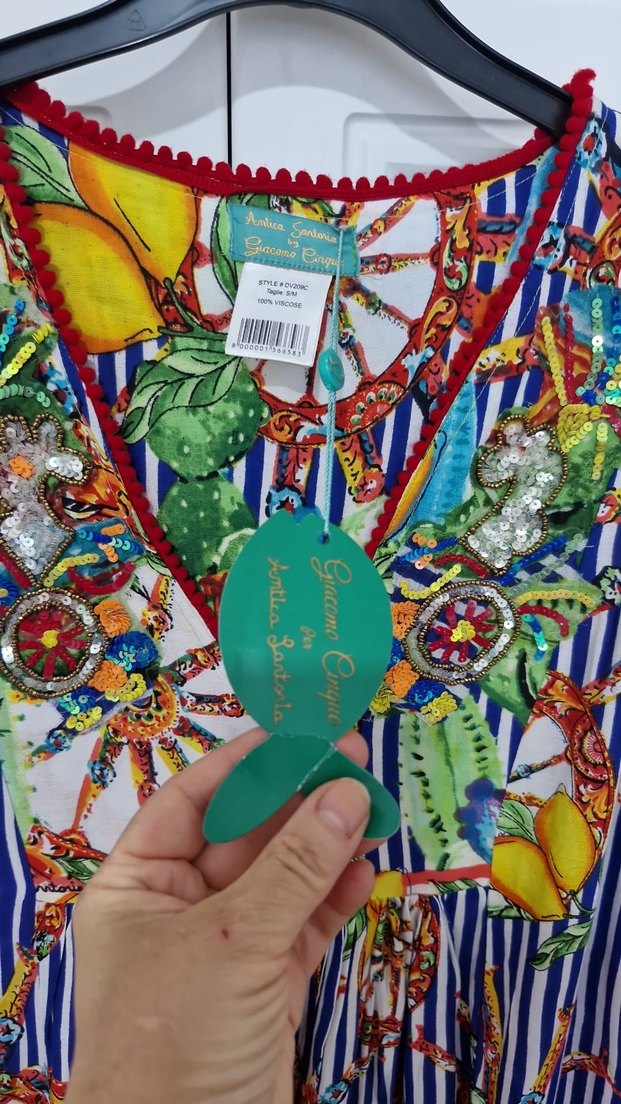 Antica Sartoria (İtalyan) Bohem Püsküllü Mini Elbise - Görsel 3