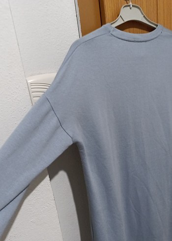 Mavi Baskılı Uzun Kollu TUNİK - Görsel 5