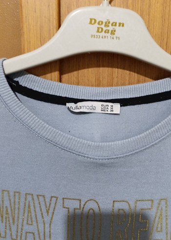 Mavi Baskılı Uzun Kollu TUNİK - Görsel 2