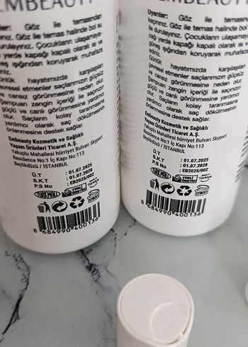 Embeauty 9 Aktifli Saç Uzatıcı Şampuan 400 ml  2Lİ - Görsel 3