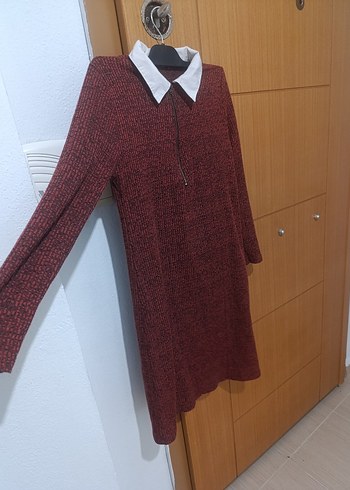 Bordo Triko TUNİK - Görsel 3