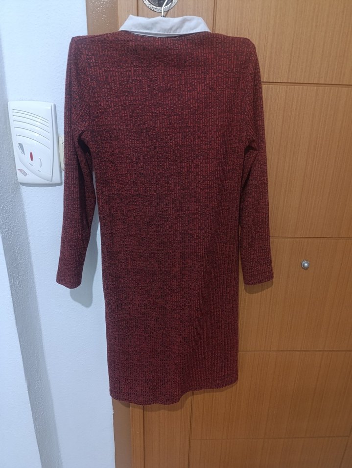 Bordo Triko TUNİK - Görsel 5