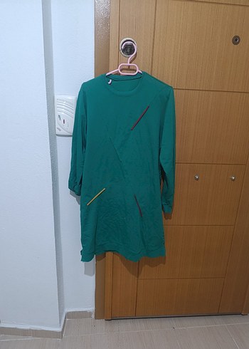 Yeşil Uzun Kollu Tunik