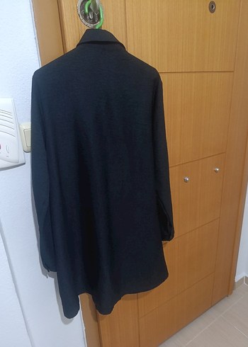 TAŞ DETAYLI KETEN GÖMLEK - Görsel 5