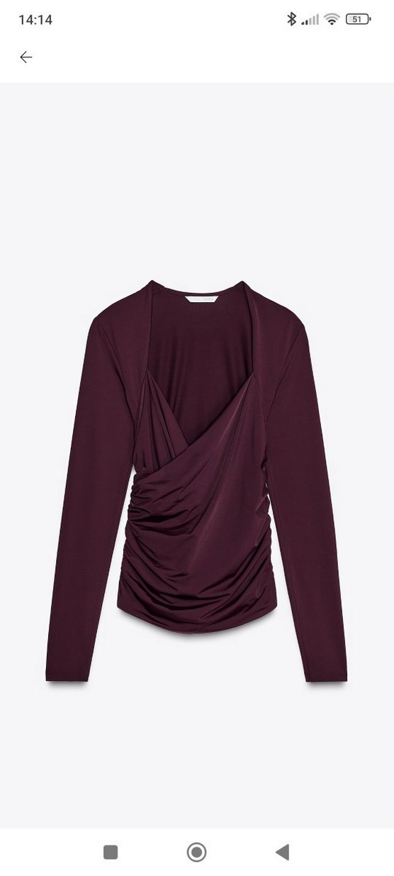 Bordo Kadın Vücut Zinciri - Minimalist Gotik - Görsel 2