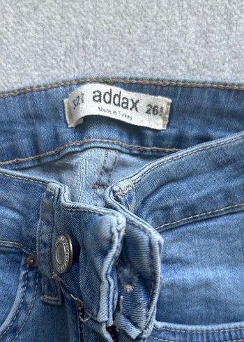 Fermuarlı Dar Kesim Midi Denim Kadın Kot Pantolon