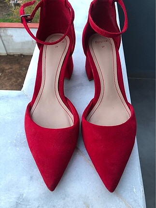 Bershka kırmızı ayakkabı