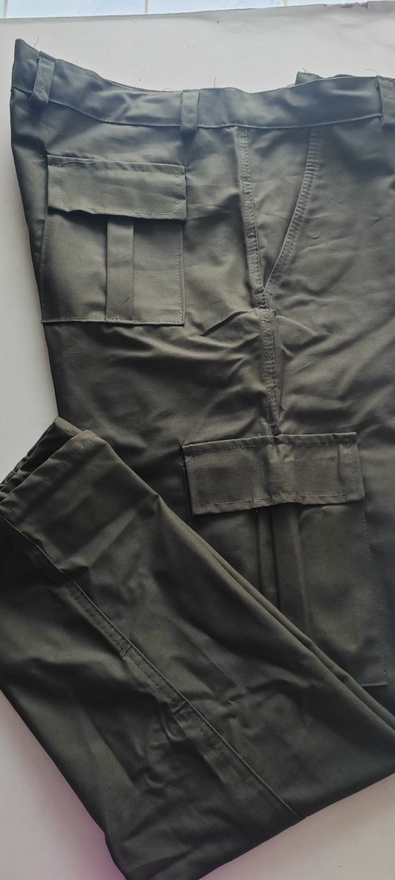 Yandan cepli keten kargo panrolon - Görsel 3