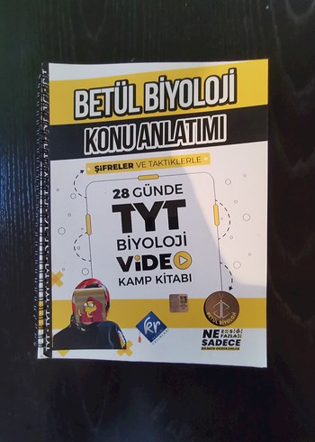 Betül Biyoloji TYT Konu Anlatımı Kitabı