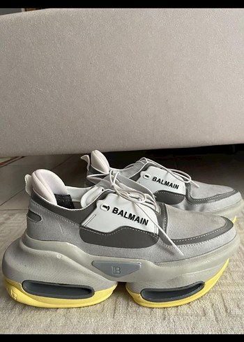 Balmain Gri Kadın Spor Ayakkabı