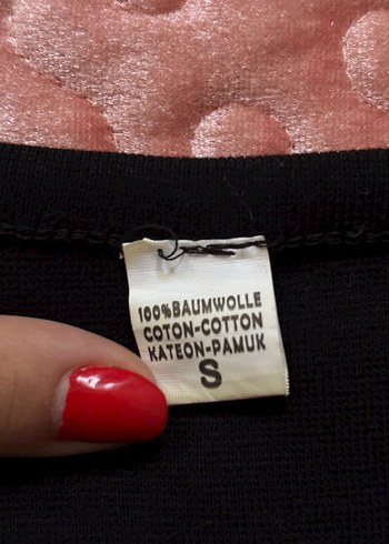 H&M Uzun Kollu Büzgülü Mini Elbise