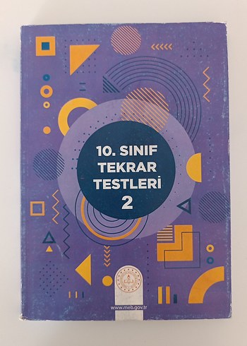 10. Sınıf Tekrar Testleri 2 Kitabı
