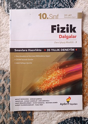  Beden 10. Sınıf Fizik Aydın seti - Dalga, Basınç, Optik
