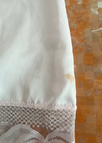 38 Beden pembe Renk Pembe dantel detaylı Gecelik