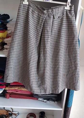 Gri Midi  Pilili Rahat Kesim - Görsel 3